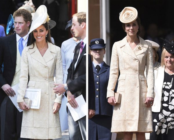 Công nương Kate Middleton biến tấu linh hoạt mỗi lần diện lại đồ cũ
