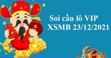Soi cầu lô VIP KQXSMB 23/12/2021