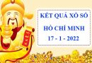 Thống kê XS Hồ Chí Minh 17/1/2022 phân tích XSHCM thứ 2