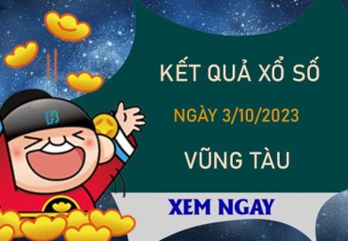 Thống kê XSVT 3/10/2023 chốt số tỷ lệ trúng cao nhất