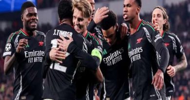 Tin bóng đá: Arsenal tạo nên cơn địa chấn khi đè bẹp PSV