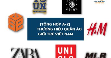 Các hãng quần áo nổi tiếng cho giới trẻ