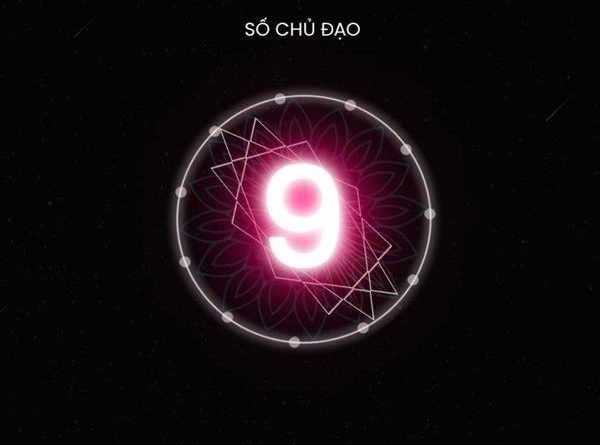 Số chủ đạo 9 có ý nghĩa gì?