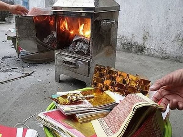 Ý nghĩa của việc đốt vàng mã