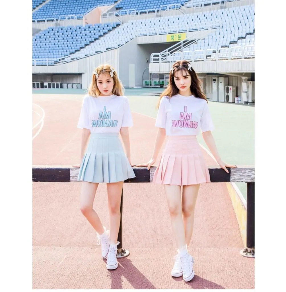 Mẹo phối phụ kiện với chân váy tennis