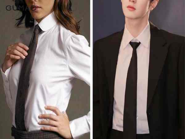 cách phối cà vạt với áo sơ mi trắng
