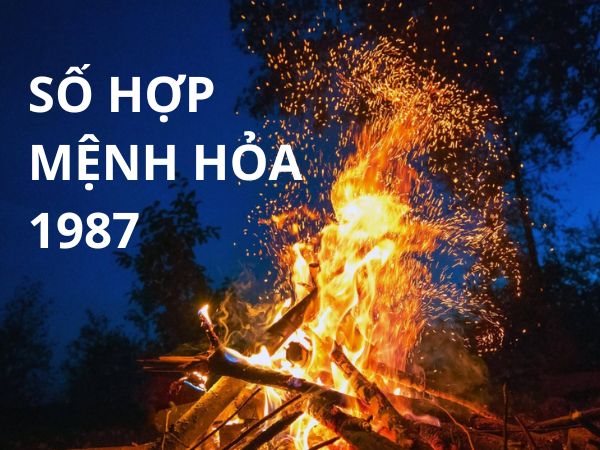 Bật mí số hợp mệnh hỏa 1987 mang đến may mắn tài lộc