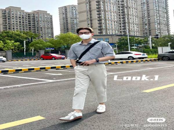 phối đồ với quần kaki nam